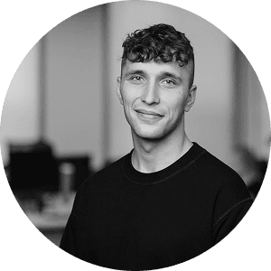 Portrait of Valts Marga, Co-founder and CEO of Vuzza